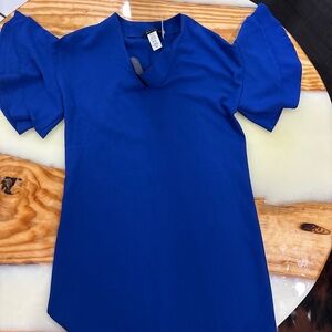 Elegant Blue Women's Top